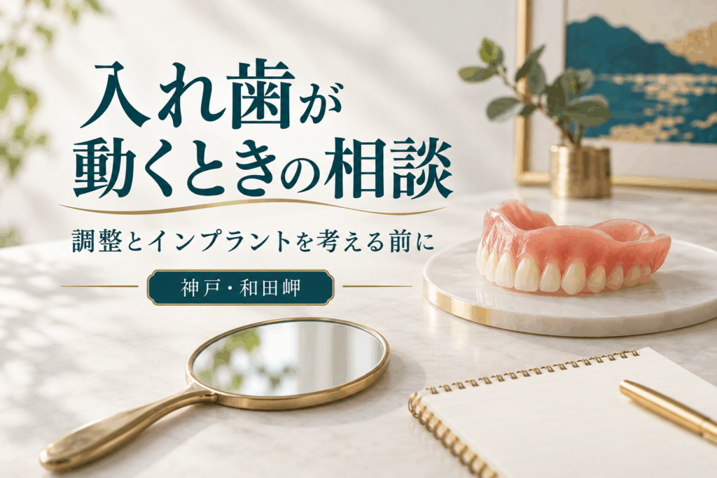 入れ歯が動くときの診察とインプラント相談の確認ポイント　